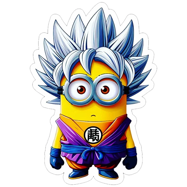 استیکر پارچه و لباس پاد آفرین طرح مینیون ها کد 4950