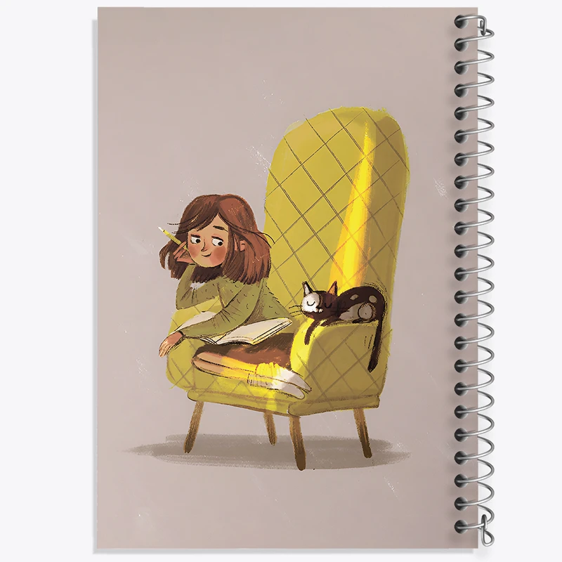 دفتر لیست خرید 50 برگ خندالو طرح دخترانه کد F7667