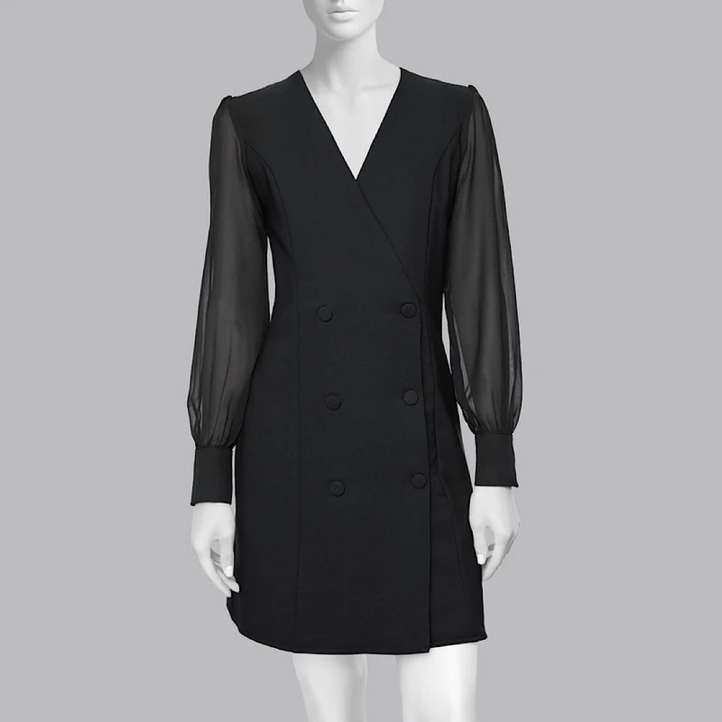 پیراهن یقه هفت زنانه مدل T-220764