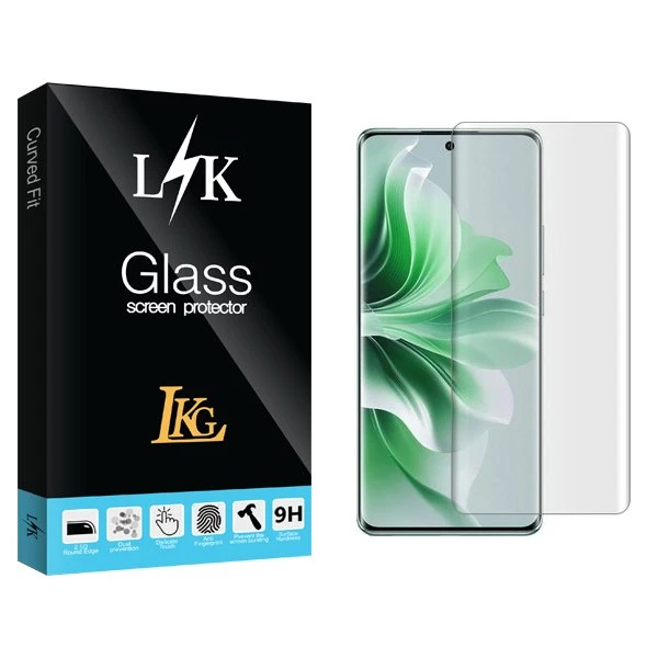 محافظ صفحه نمایش ال کا جی مدل LKK UV مناسب برای گوشی موبایل اوپو Reno 11 Pro
