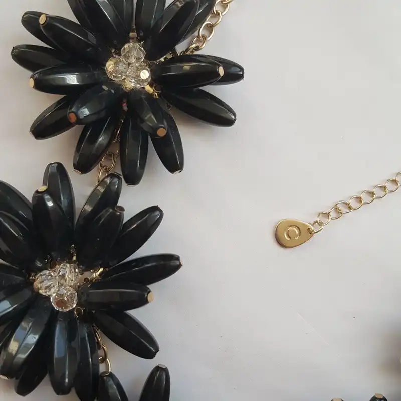 گردنبند زنانه کوبوس مدل  flower