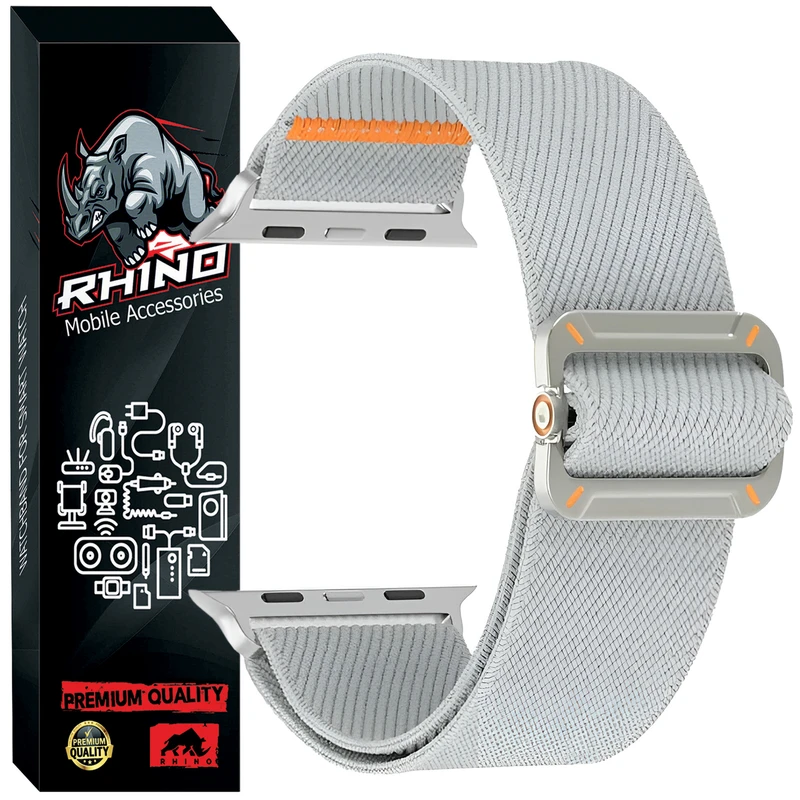 بند راینو مدل Solo Elastic مناسب برای ساعت هوشمند اسمارت واچ T900 Ultra 49mm