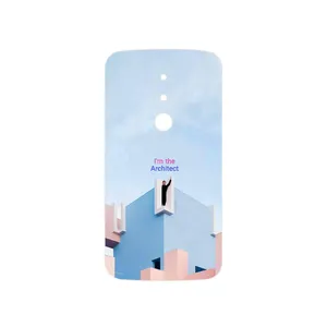 MAHOOT Architecture Cover Sticker for Motorola Moto M