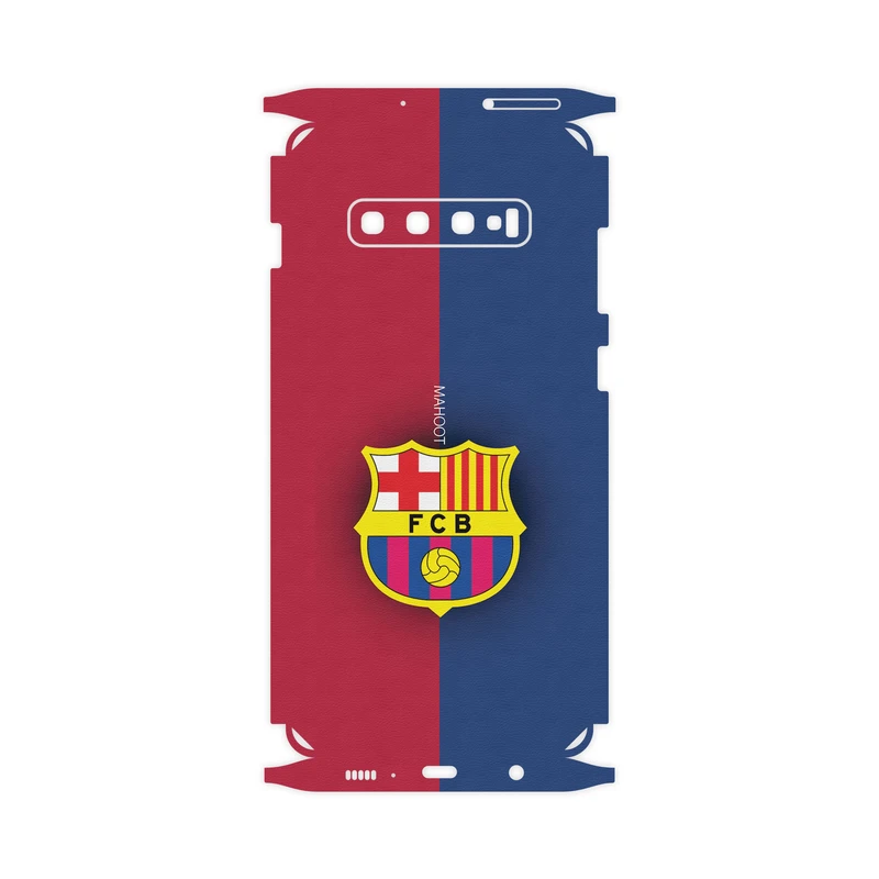 برچسب پوششی ماهوت مدل BARCELONA-FC-FullSkin مناسب برای گوشی موبایل سامسونگ Galaxy S10 Plus