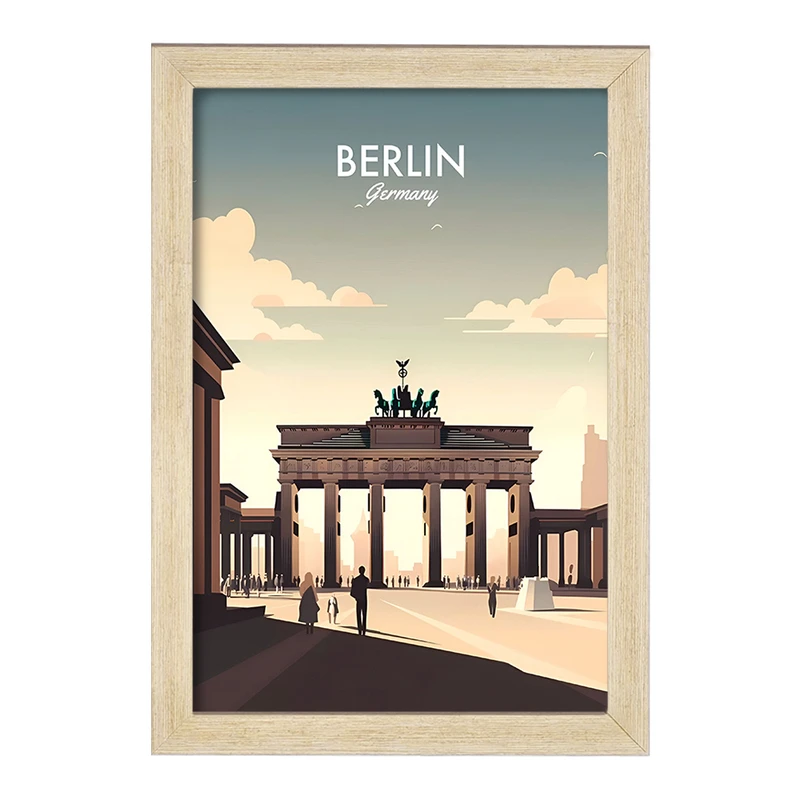 تابلو خندالو مدل برلین (Berlin) کد F6322