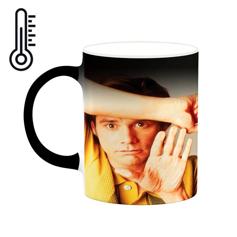 ماگ حرارتی کاکتی طرح جیم کری Jim Carrey مدل mgh26413