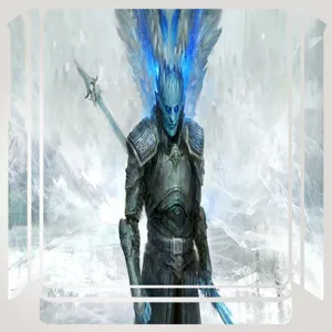 برچسب پلی استیشن ۴ مدل  night king game of thrones  کد PSS-350  