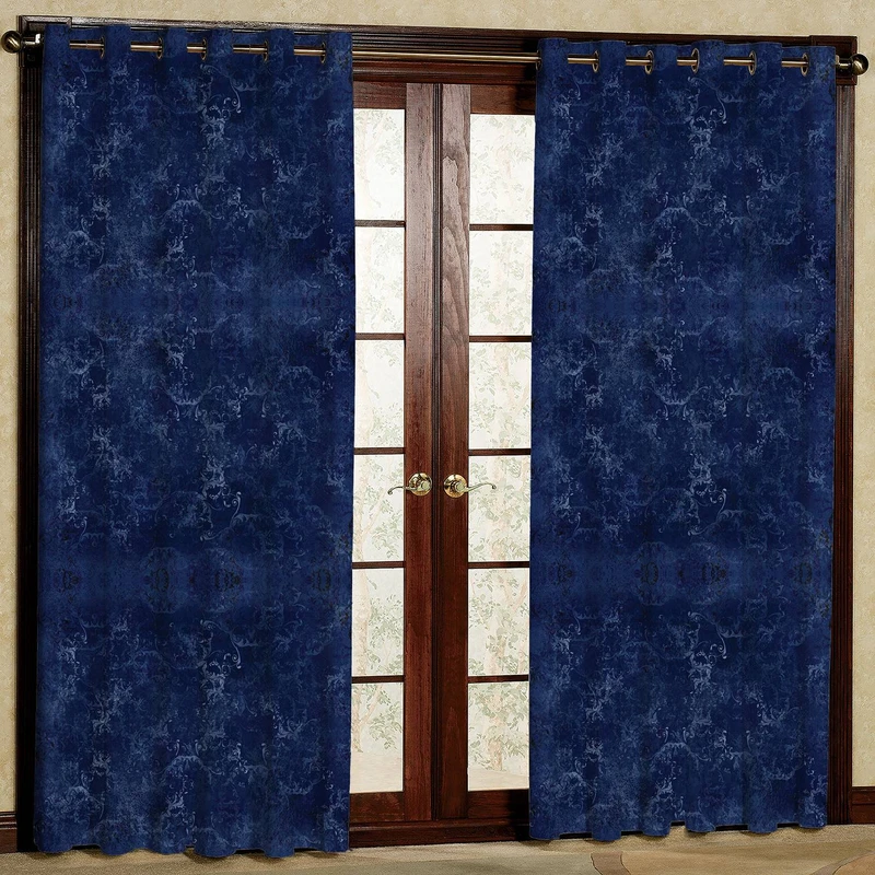 پرده مدل مخمل پانچی کد 1005 سایز 280x140 سانتی متر