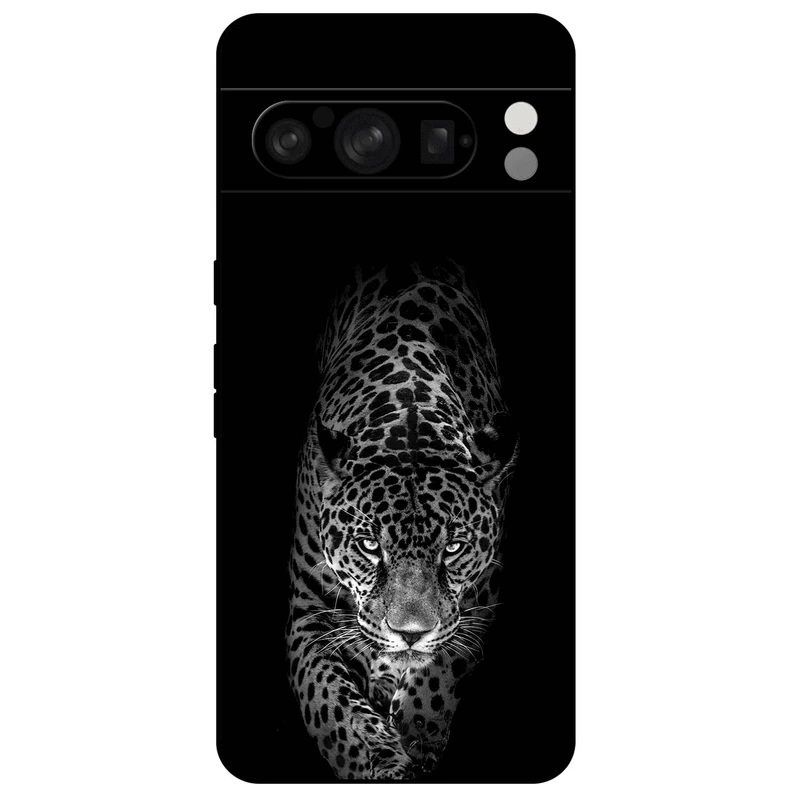 کاور مگافون طرح پلنگ مدل 1879 مناسب برای گوشی موبایل گوگل Pixel 8 Pro   