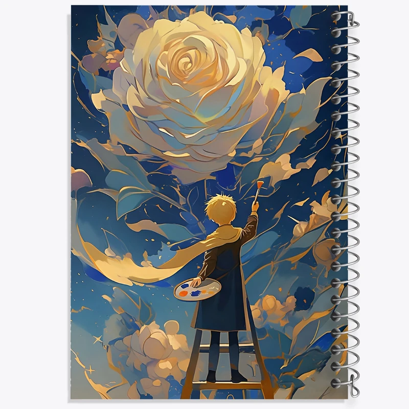 دفتر لیست خرید 50 برگ خندالو طرح شازده کوچولو کد N3056