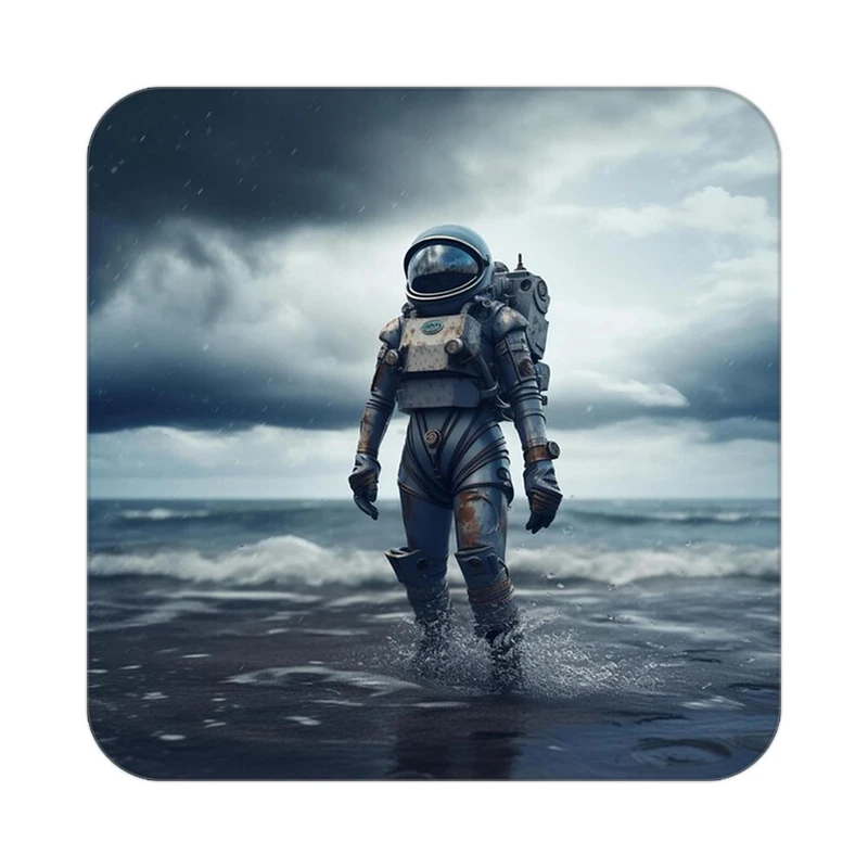 زیر لیوانی کاکتی طرح فضانورد مدل mp46063