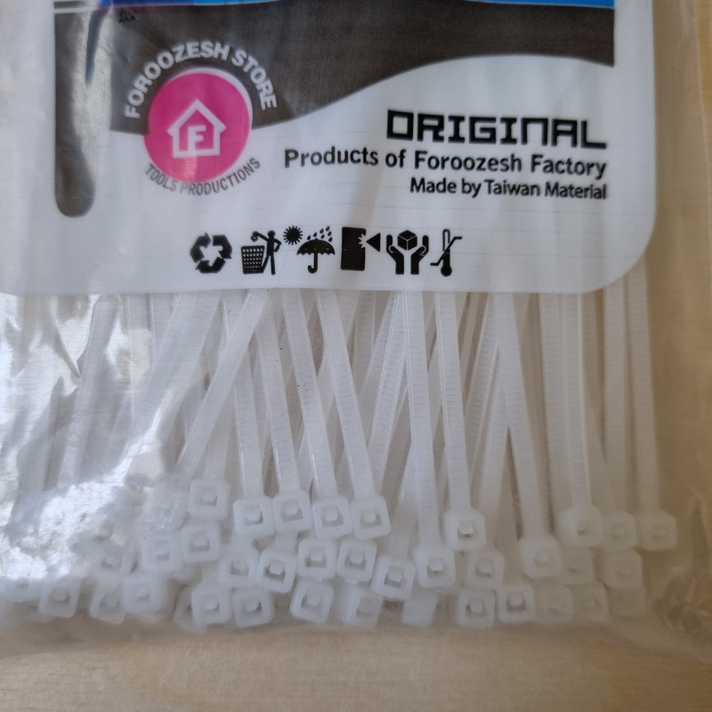 بست کمربندی فروزش مدل F15 بسته 300 عددی