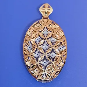 آویز گردنبند طلا 18 عیار زنانه گالری یارطلا مدل AVA