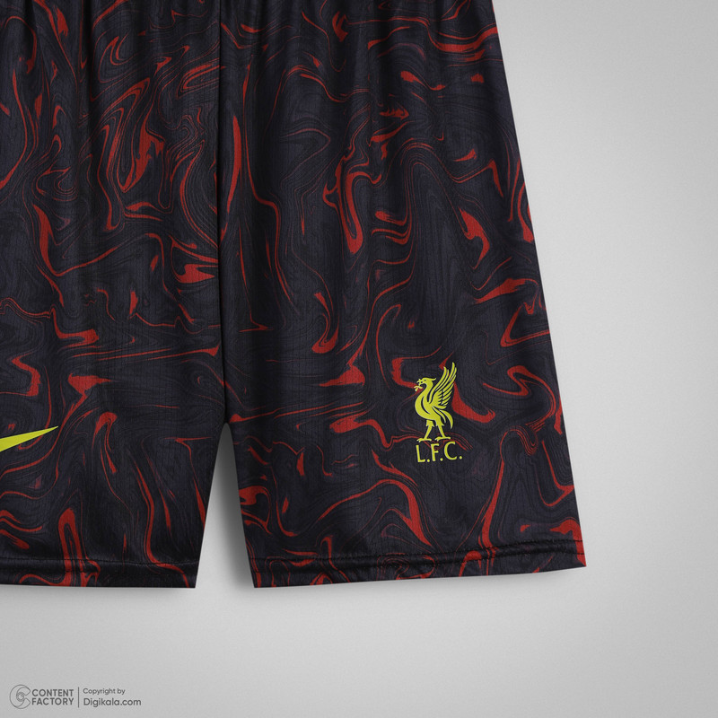 ست تی‌شرت و شلوارک ورزشی پسرانه مدل    LFC_Flame24