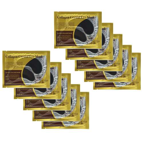ماسک زیر چشم کلاژن مدل Collagen Crystal وزن 6 گرم بسته 10 عددی