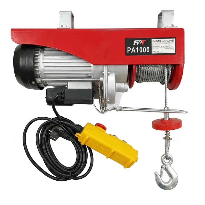 وینچ برقی کارگاهی مدل PA1000 طول 25 متر