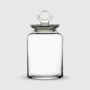 Pasabahce Kitchen 98673 Jar with Glass Cover