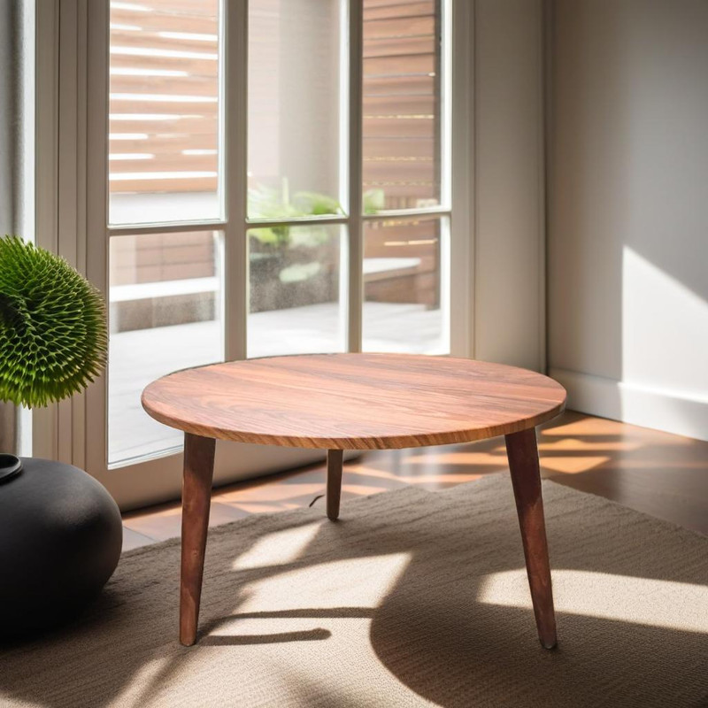 میز جلومبلی گرد مدل مینیمال کد 423 میز جلومبلی گرد مدل مینیمال کد 423