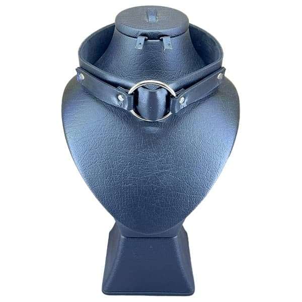 گردنبند چوکر زنانه مدل چرم طرح دایره کد 55226