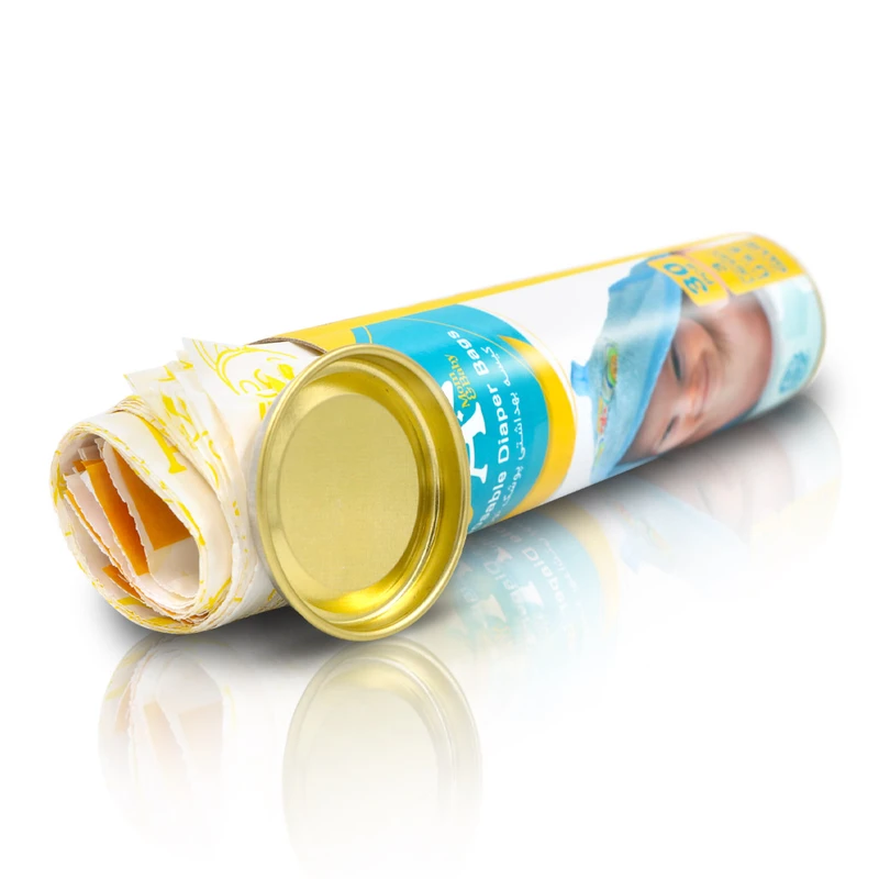 عکس شماره 2 : کیسه مخصوص پوشک نوزاد مدل as بسته 30 عددی