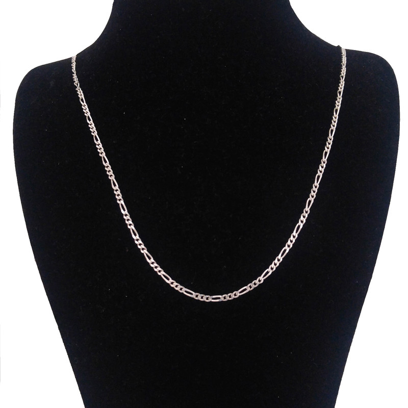 زنجیر نقره زنانه کد Figaroo5