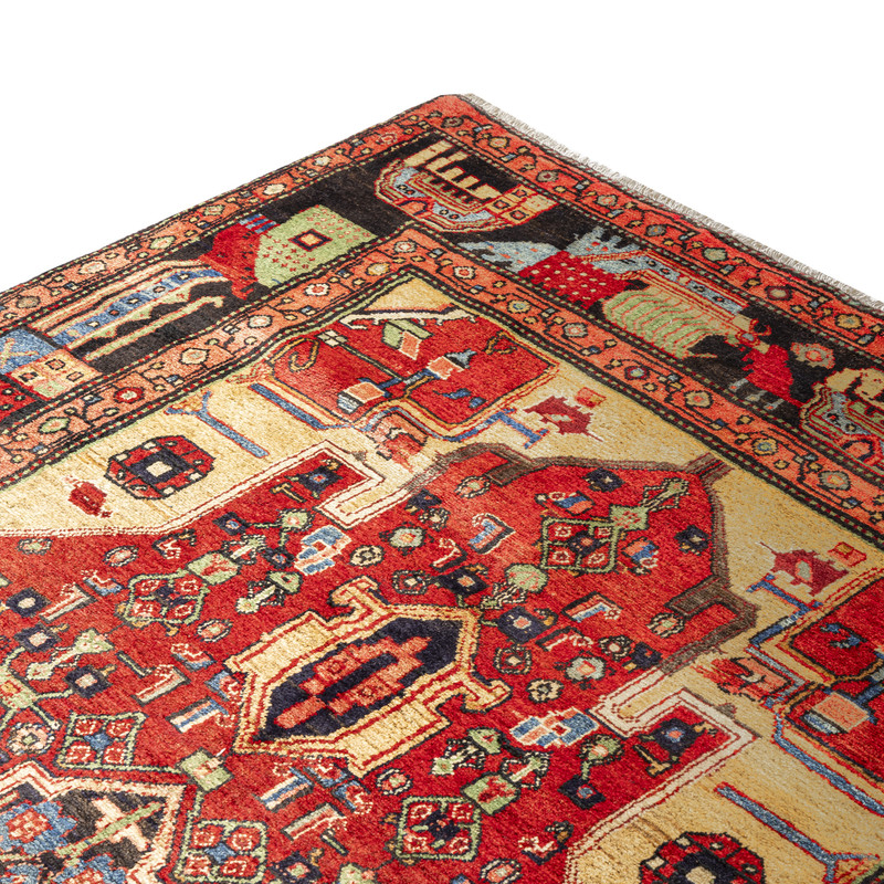 فرش دستبافت چهار و نیم متری طرح کلیایی کد 10.41.3546