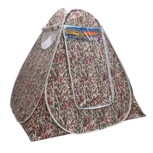 چادر مسافرتی 8 نفره طرح چریکی مدل ch19 کف ضخیم