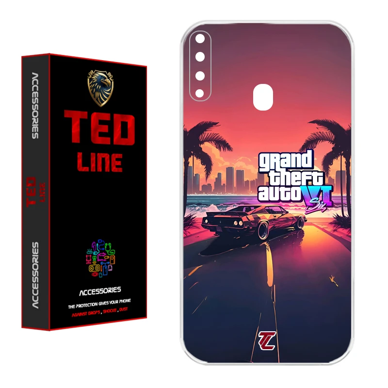 کاور تدلاین طرح جی تی ای 6 کد 1189 مناسب برای گوشی موبایل سامسونگ Galaxy A20S