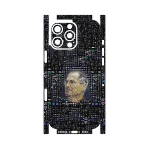 MAHOOT Collage of Steve Jobs 2-FullSkin Cover Sticker for Apple iPhone 16 Pro Max