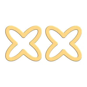گوشواره طلا 18 عیار زنانه فرشته مدل WEL-000067