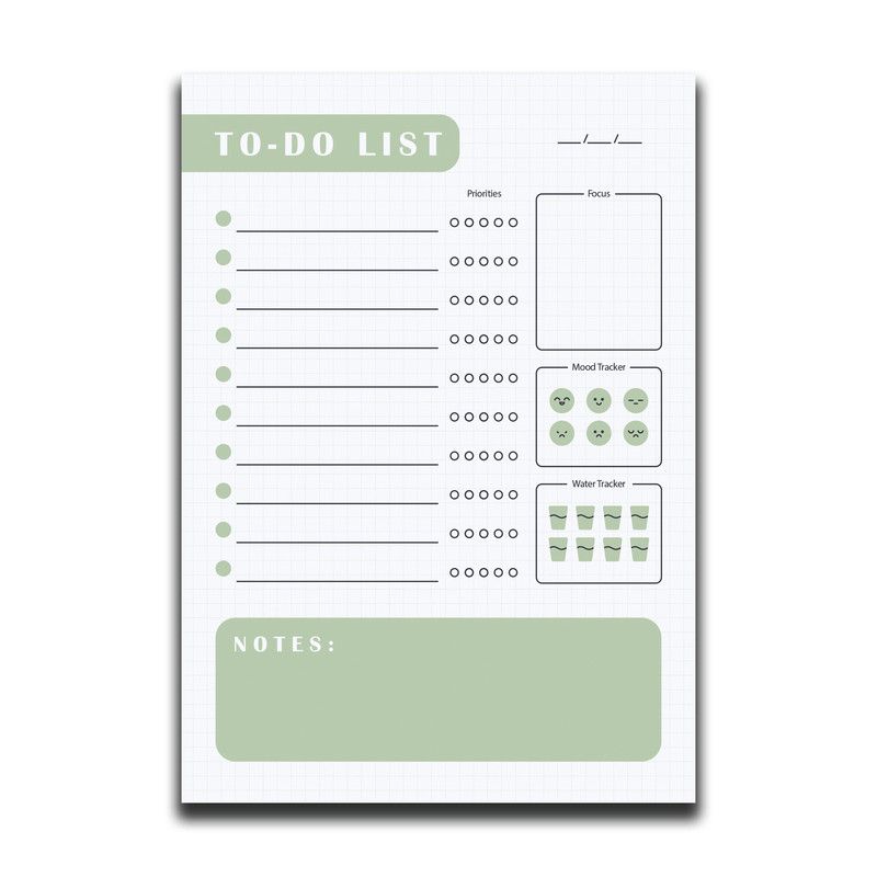 کاغذ یادداشت مدل to do list کد 01