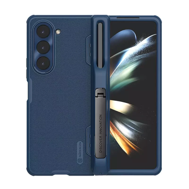 کاور نیلکین مدل Super Frosted Shield مناسب برای گوشی موبایل سامسونگ Galaxy Z Fold 5 / W24
