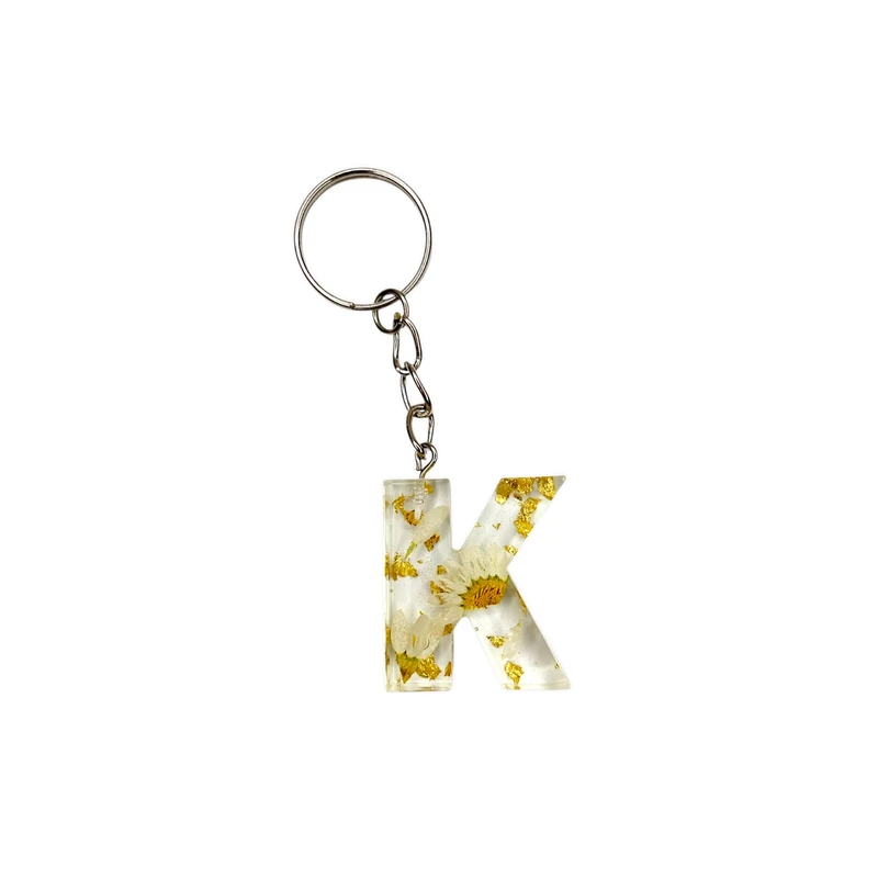 جاکلیدی رزینی طرح حرف K انگلیسی