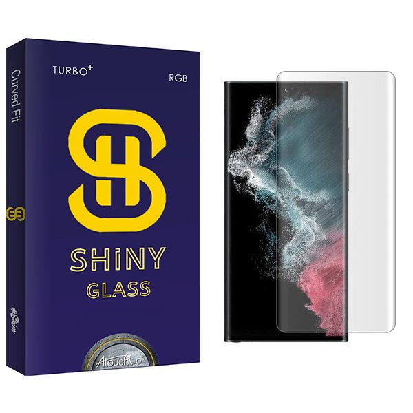 محافظ صفحه نمایش آتوچبو مدل Shiny UV مناسب برای گوشی موبایل سامسونگ Galaxy S22 Ultra