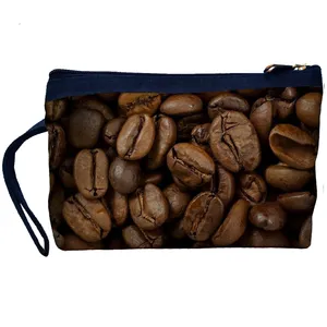 کیف لوازم آرایش زنانه آی تمر مدل دانه قهوه کد 302