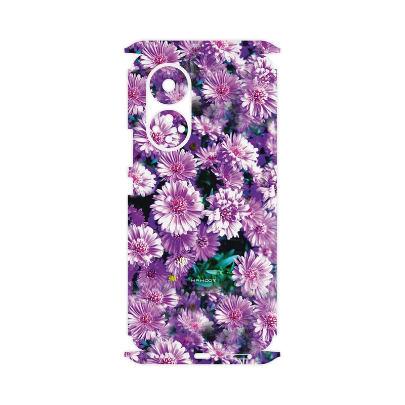 برچسب پوششی ماهوت مدل Purple_Flower-FullSkin مناسب برای گوشی موبایل آنر 50