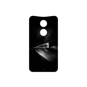 MAHOOT Black Portrait Cover Sticker for Motorola Moto X 2014