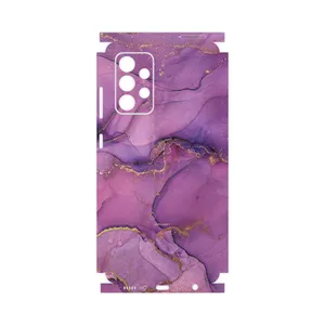 MAHOOT Purple Marble-FullSkin Cover Sticker for Samsung Galaxy A52s 5G
