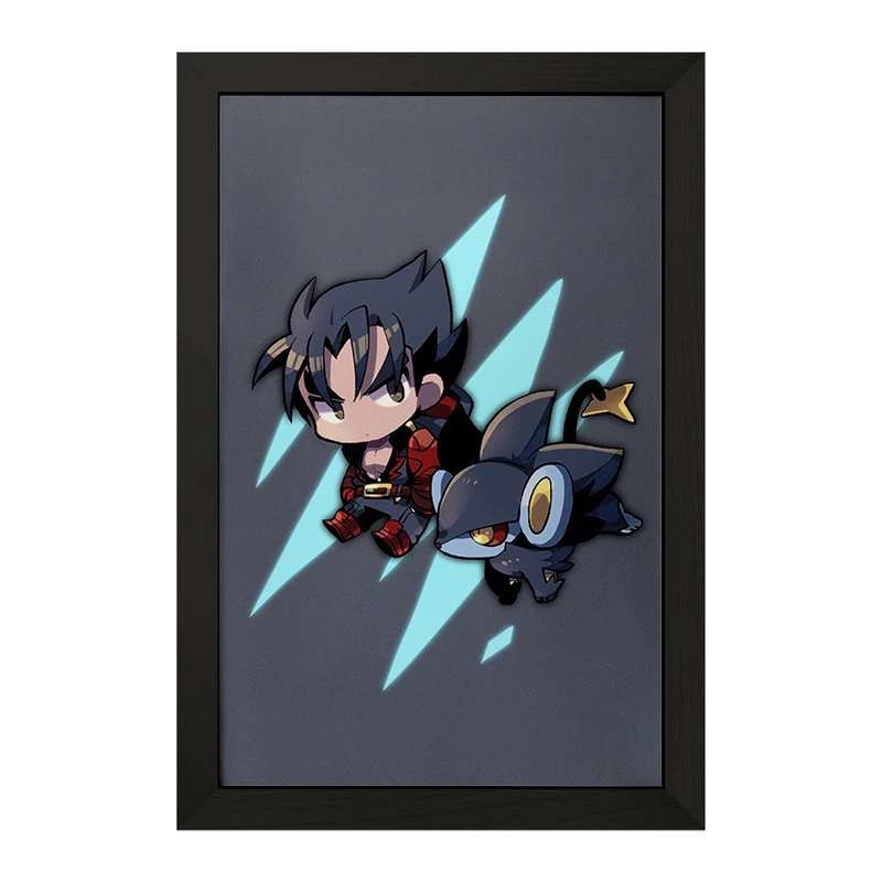 تابلو خندالو مدل بازی پوکمون (pokemon) کد 32738