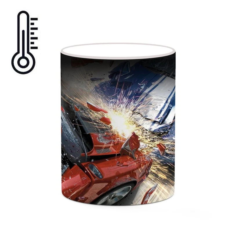 ماگ حرارتی کاکتی مدل بازی Burnout 3ː Takedown کد mgh27787