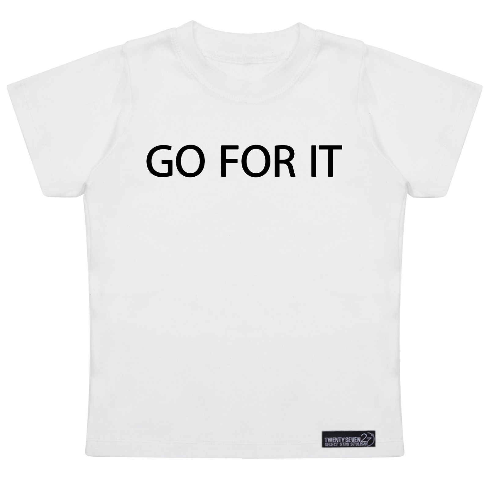 تی شرت آستین کوتاه پسرانه 27 مدل Go for it کد MH965 -  - 1
