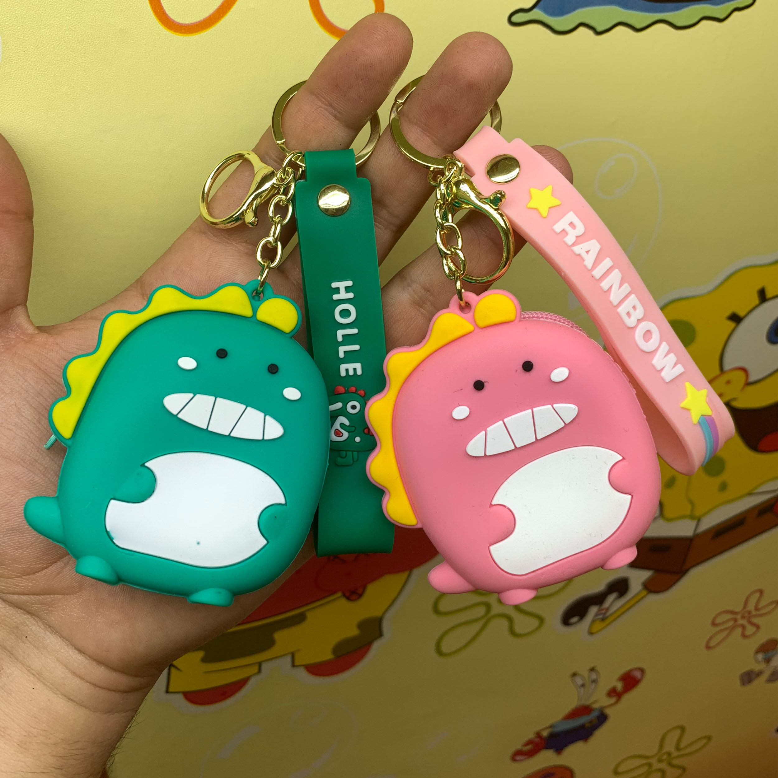 جاکلیدی مدل سیلیکونی طرح baby dragon