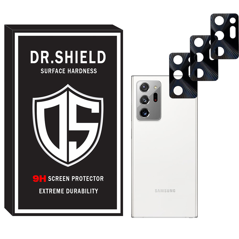 محافظ لنز دوربین دکتر شیلد مدل D.SH/Flz11 مناسب برای گوشی موبایل سامسونگ Galaxy Note20 Ultra بسته سه عددی