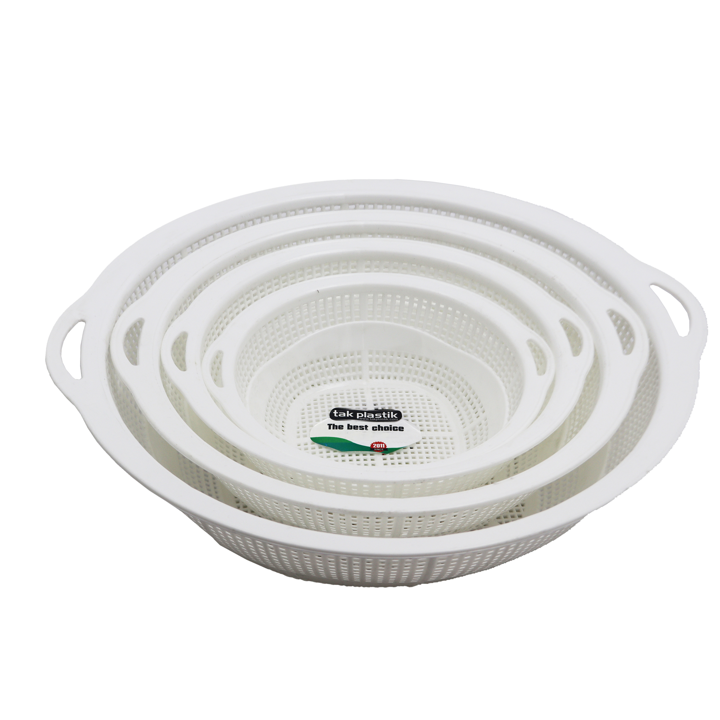 آبکش تک پلاستیک مدل YPSF-04 مجموعه 4 عددی