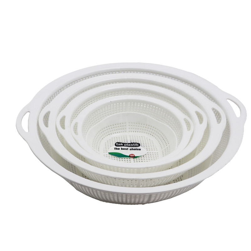 آبکش تک پلاستیک مدل YPSF-04 مجموعه 4 عددی