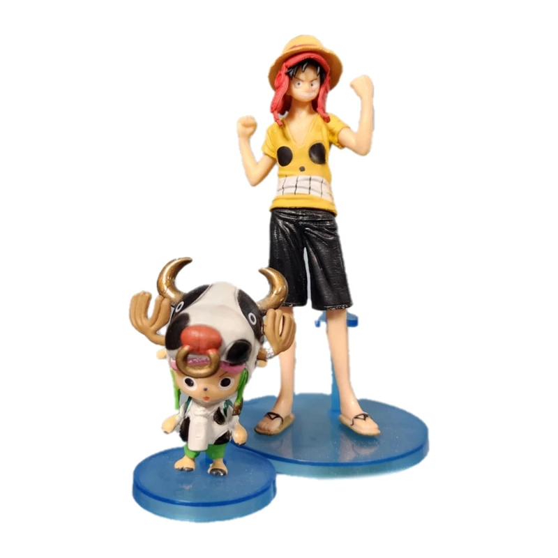 فیگور مدل انیمه وان پیس لوفی و چوپر بسته 2 عددی