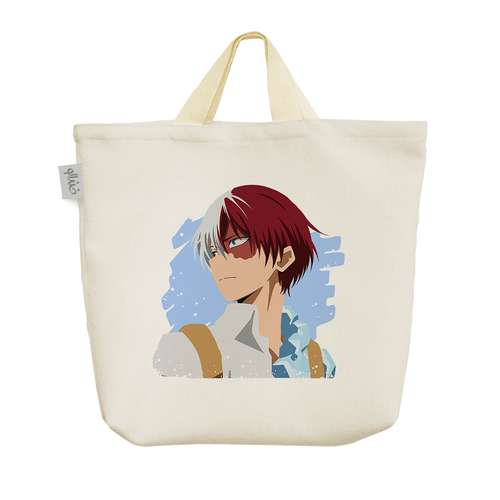 ساک خرید خندالو مدل شوتو تودوروکی انیمه آکادمی قهرمان من کد 1169