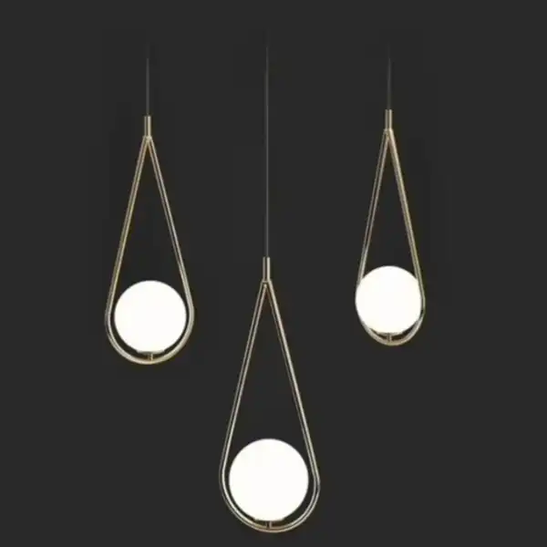 لوستر تک شعله مدل اشکی کد adli011