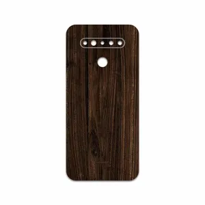 MAHOOT Dark Walnut Wood Cover Sticker for LG K41s
