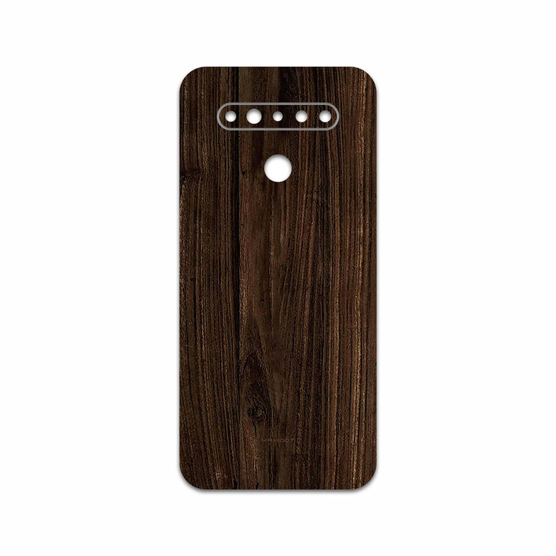 برچسب پوششی ماهوت مدل Dark Walnut Wood مناسب برای گوشی موبایل ال جی K41s